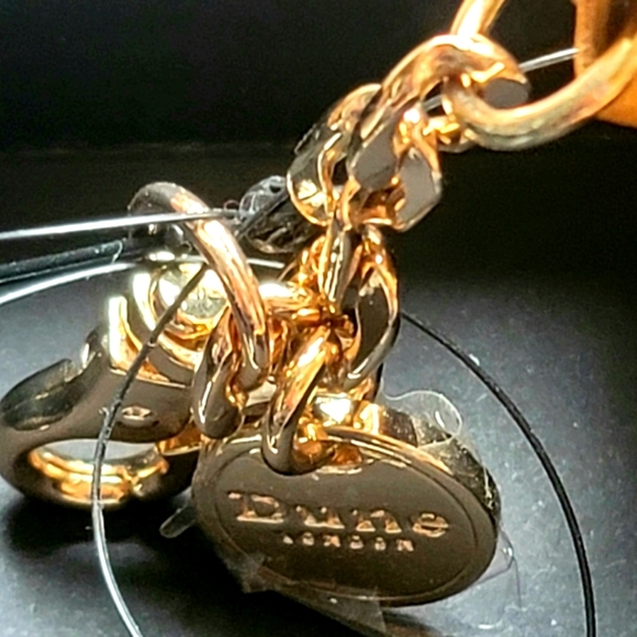 NWT Dune London Sartell Mustard Snake Card Holder Coin Purse Scarf Set - Picture 6 of 11